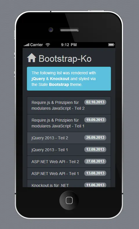 Teaser: Webinar jQuery 2013 - Teil 2