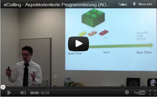 xCutting - AOP bei der .NET User Group Niederrhein - Video, Slides & Download